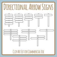 30 dr seuss arrows free printables. Directional Signs Distance To Signs Blank Template Arrow Clip Art
