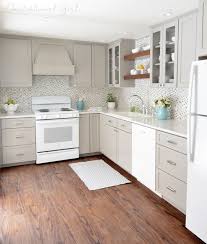 white appliances as a design feature in