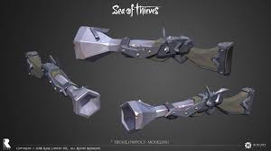 Artstation Sea Of Thieves Eye Of Reach And Blunderbuss Emil Parvanov Sea Of Thieves Thief Sea