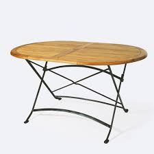 Kleiner klapptisch mit mops in schwarz von karre. Garten Klapptisch Teak Oval Teak Casainnatura De Esstische Rund Und Ausziehbar