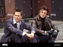 Mystic River is a 2003 American mystery drama film directed and scored by  Clint Eastwood. It stars Sean Penn, Tim Robbins, Kevin Bacon, Laurence  Fishburne, Marcia Gay Harden, and Laura Linney. This