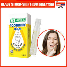 Nyeri sakit gigi tidak hanya bikin ngilu saat mengunyah makanan, tapi bisa membuat sakit kepala dan demam. Ready Stock Hurix S Toothache Drops With Clove Oil Ubat Titis Sakit Gigi Exp Date 2022 Shopee Malaysia
