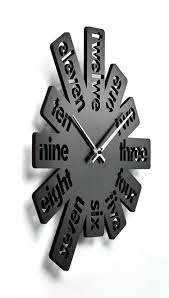 Modern Wood Wall Kitchen Clock Wooden Wall Bedroom Decor In 2021 Handmade Wall Clocks Wall Clock Design Wall Clock Wooden