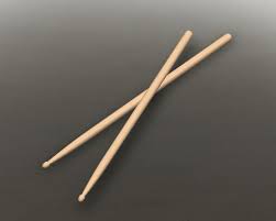 Drum Sticks 1a 2b 3a 5a 5b 7a Rock 3d Cad Model Library