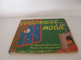 In a great green room, tucked away in bed, is a little bunny. Goodnight Moon By Margaret Wise Brown 1st Edition 1947 From Quintessential Rare Books Llc Sku 701129420