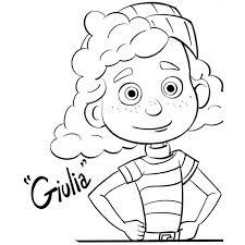 Dogs love to chew on bones, run and fetch balls, and find more time to play! Luca Coloring Pages Giulia In 2021 Disney Coloring Pages Coloring Pages Graphic Illustration