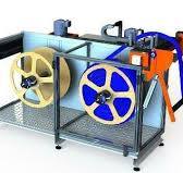 Semi automatic winding machine for pipes and profiles ...
