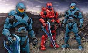 It began back in 2003 and helped popularise the machinima genre of in true red vs blue fashion, the blood gulch map will feature the classic capture the flag mode, pitting two teams against each as they battle to. Red Vs Blue New Halo Mjolnir Deluxe Artfx 2 Pack Is Worthy