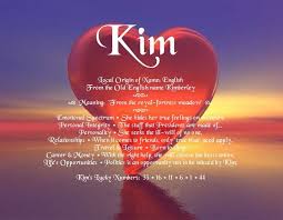Meaning Names With Meaning Kim Name Meaning Names