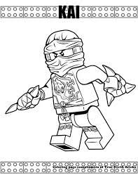 Coloring Page Kai From Ninjago True North Bricks Ninjago Coloring Pages Coloring Pages Lego Coloring Pages
