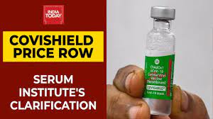 Covishield vaccine is likely to be priced. Covishield Price War Serum Institute Clarifies Saying Covishield Is Most Affordable Covid Vaccine Youtube