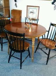 5 piece glass dining table set 4 chairs room kitchen breakfast furniture silver. Hitchcock Furniture Dining Table With 2 Leaves And 4 Chairs Furniture Dining Table Wood Dining Room Table Solid Wood Dining Room