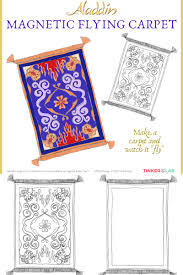 Our printable sheets for coloring in are ideal to brighten your family's day. Free Printable Aladdin Flying Carpet Craft Mama Likes This