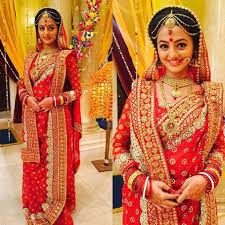 8 Popular Indian Television Actresses And Their Bridal Looks In Their Shows Indian Bridal Dress Indian Bridal Bengali Bridal Makeup