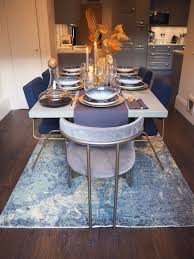 Orion Rug 499 From West Elm West Elm Dining Room Concrete Outdoor Dining Table Diner Table