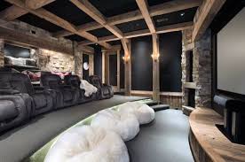 80 Home Theater Design Ideas For Men Movie Room Retreats Home Theater Room Design Home Theater Seating Home Theater Rooms