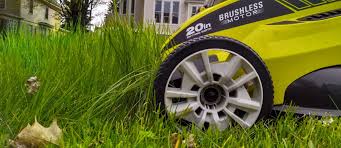 It cuts the lawn nice and low. Ryobi 20 40 Volt Lawn Mower Mower Review Busted Wallet