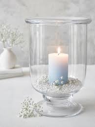 This Chic Hand Blown Glass Hurricane Lamp With A Generously Folded Rim And Utterly Beautiful Curves Has Been Desi Glass Hurricane Lamps Candles Hurricane Lamps