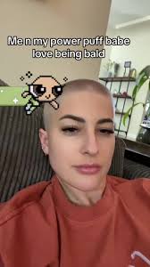 Kristen Scott Shaved Head