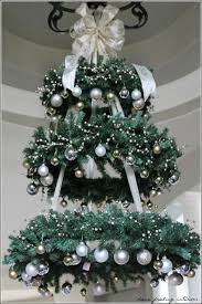 Make Them Wonder Hanging Christmas Tree Hanging Christmas Tree Christmas Decor Diy Cheap Cheap Christmas Diy