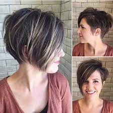 Layered long front is the best choice for hiding round face. Ø®ÙŠØ§Ø± Ù…Ø¹Ø§Ù‡Ø¯Ø© Ø¨Ø´ÙƒÙ„ Ø¹Ø§Ù… Short Hair For Chubby Face 2019 Outofstepwineco Com