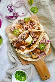 Finely shred the white and red cabbage, a mandoline slicer works best. Fish Tacos With Crunchy Red Cabbage Slaw A Flavor Journal