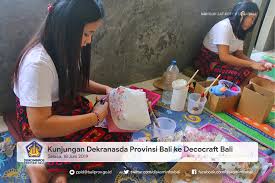 We did not find results for: Dekranasda Provinsi Bali Melakukan Pendampingan Perajin Di Kota Denpasar Dinas Komunikasi Informatika Dan Statistik Provinsi Bali