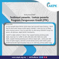 The credit counselling and debt management agency, or commonly known as agensi kaunseling dan pengurusan kredit (akpk), is an agency set up by bank negara. Agensi Kaunseling Dan Pengurusan Kredit Akpk Tuis Facebook