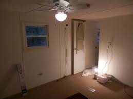 Test for wiring and plumbing at this point, we haven't done anything but remove the trim, battens, and flooring. 1973 Mobile Home Remodel Done With 2000 Budget