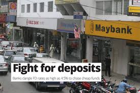 Fd rates are affected by bnm base rate which is different depending on the bank and overnight policy rate changes by bnm monetary policy committee. Malaysian Banks Fight For Deposits With Rates As High As 4 5 The Star