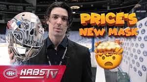 Goalkeeper montreal canadians montreal canadiens hockey football helmets carey nhl hockey goalie mask. Carey Price Describes His New Skull Mask Design Unmasked Youtube