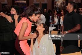 Bollywood Actors Priyanka Chopra And Deepika Padukone During The Deepika Padukone Bollywood Actors Priyanka Chopra
