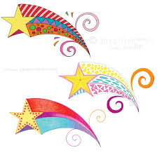 Colorful Groovy Shooting Stars Drawings By Thaneeya Drawing Lessons Shooting Star Drawing Step By Step Drawing