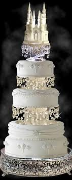 Crystal Swarovski Castle Cake Topper 3 Pieces Castle Cake Topper Cake Castle Cake