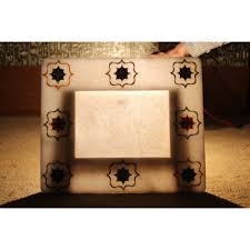 By tim johnson here's a. Mosaic Photo Frame White Alabaster Marble Inlaid With Semi Precious Gemstones Floral Craft Design Work Handmade Art Piece For Home Decor Photography Craft Supplies Tools Delage Com Br