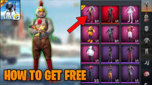 Pubg Mobile Lite Chicken Set Redeem Trick How To Get Outfits In Pubgm Lite Youtube