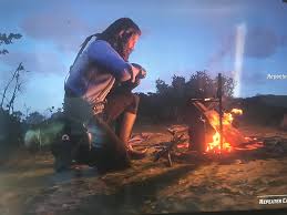 Scout fire ground cover, 2x perfect goat hide. I Was Just Crafting A Few Things At The Camp Scout Fire And I Suddenly Thought How Good Would It Be If You Could Set A Few Tasks For Arthur And Then
