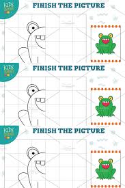 Copy Picture Vector Illustration Vector Illustration Illustration Preschool Learning