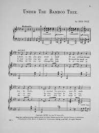 Maybe you would like to learn more about one of these? 150 089 Under The Bamboo Tree Levy Music Collection