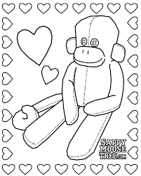 When it gets too hot to play outside, these summer printables of beaches, fish, flowers, and more will keep kids entertained. Get This Sock Monkey Coloring Pages 40672