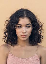 Medium brown lace part line: 15 Chic Curly Hairstyles To Make You Look More Charming Fashions Nowadays Curly Hair Photos Front Lace Wigs Human Hair Hair Styles