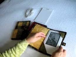 Quilted Ereader Covers For Kindle Nook And Sony Reader Ereader Cover Quilt Book Cover Quilting Tutorials