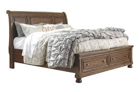 Flynnter Queen Storage Sleigh Bed Ashley Furniture Homestore King Sleigh Bed Storage Bed Queen Panel Beds