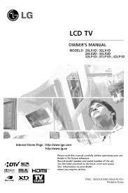 Mar 28, 2016 · our plan was to spend the night playing mario bros. Lg 26lx1d 26 Lcd Tv Owner S Manual Pdf Download Manualslib