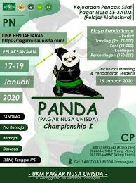 Maybe you would like to learn more about one of these? Unisda Kejuaraan Pagar Nusa