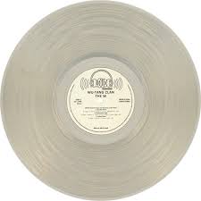 The W Album By Wu Tang Clan First Pressing Of 1500 Numbered Copies On Crystal Clear Vinyl Collection Of Unusual Rare Vinyl Wu Tang Clan Wu Tang Rare Vinyl
