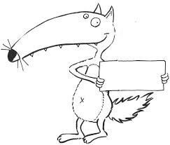 Loup Vierge Porte Manteau Galm Coloriage Loup Loup Etiquette Loup