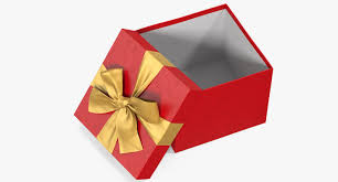 Gift Box Open Red 3d Model Gift Box Model Gift 3d Model