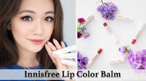innisfree jewel lip glow 5.8g. Innisfree Orange Edition Collection Review Swatches Youtube