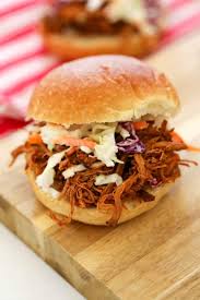 Crock Pot Pulled Pork A Delicious Pork Loin Is Slow Roasted In The Crockpot And Topped With A De Crock Pot Pulled Pork Recipe Crockpot Pulled Pork Pulled Pork